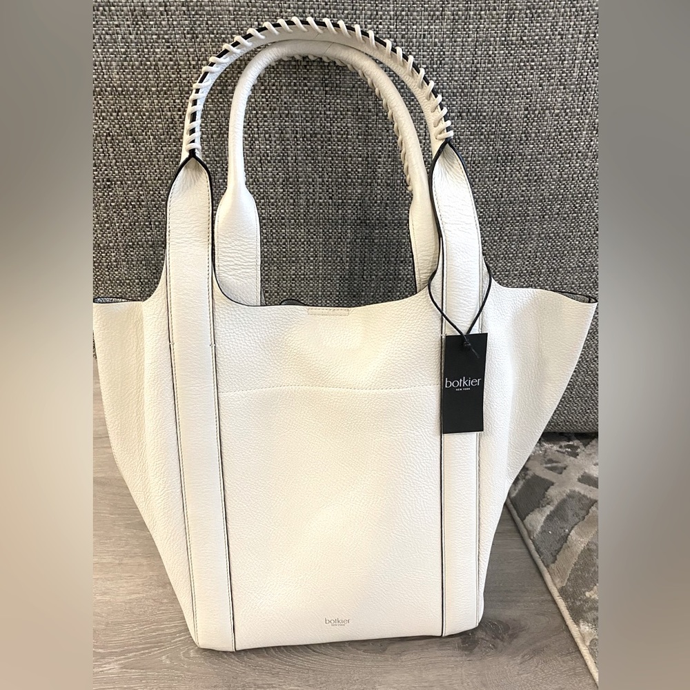 Botkier White Leather Tote